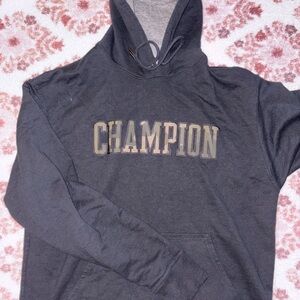 Champion Black Hoodie